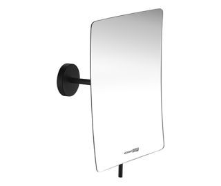 Wasserkraft K-1001BLACK Зеркало с LED-подсветкой 3-х кратным увеличением